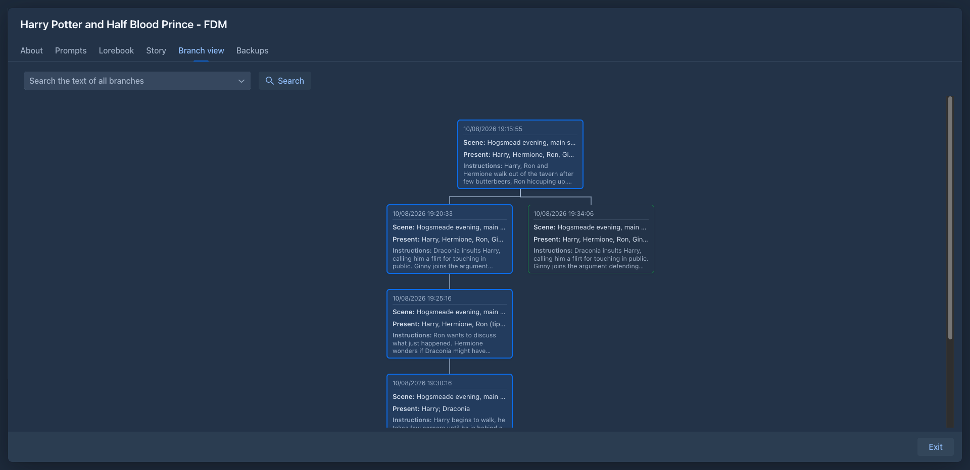 The story tree